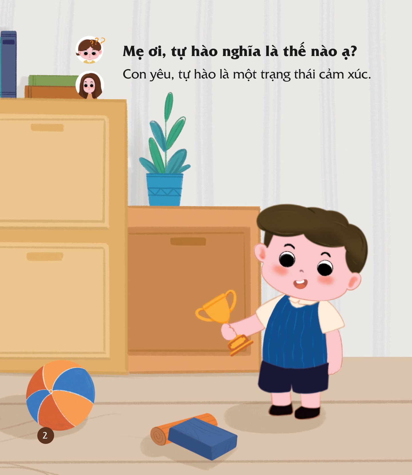 cùng con nuôi dưỡng cảm xúc tích cực - con rất tự hào