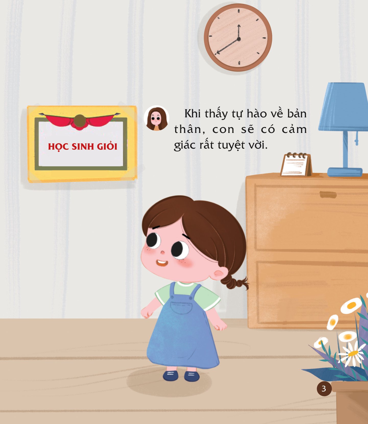 cùng con nuôi dưỡng cảm xúc tích cực - con rất tự hào