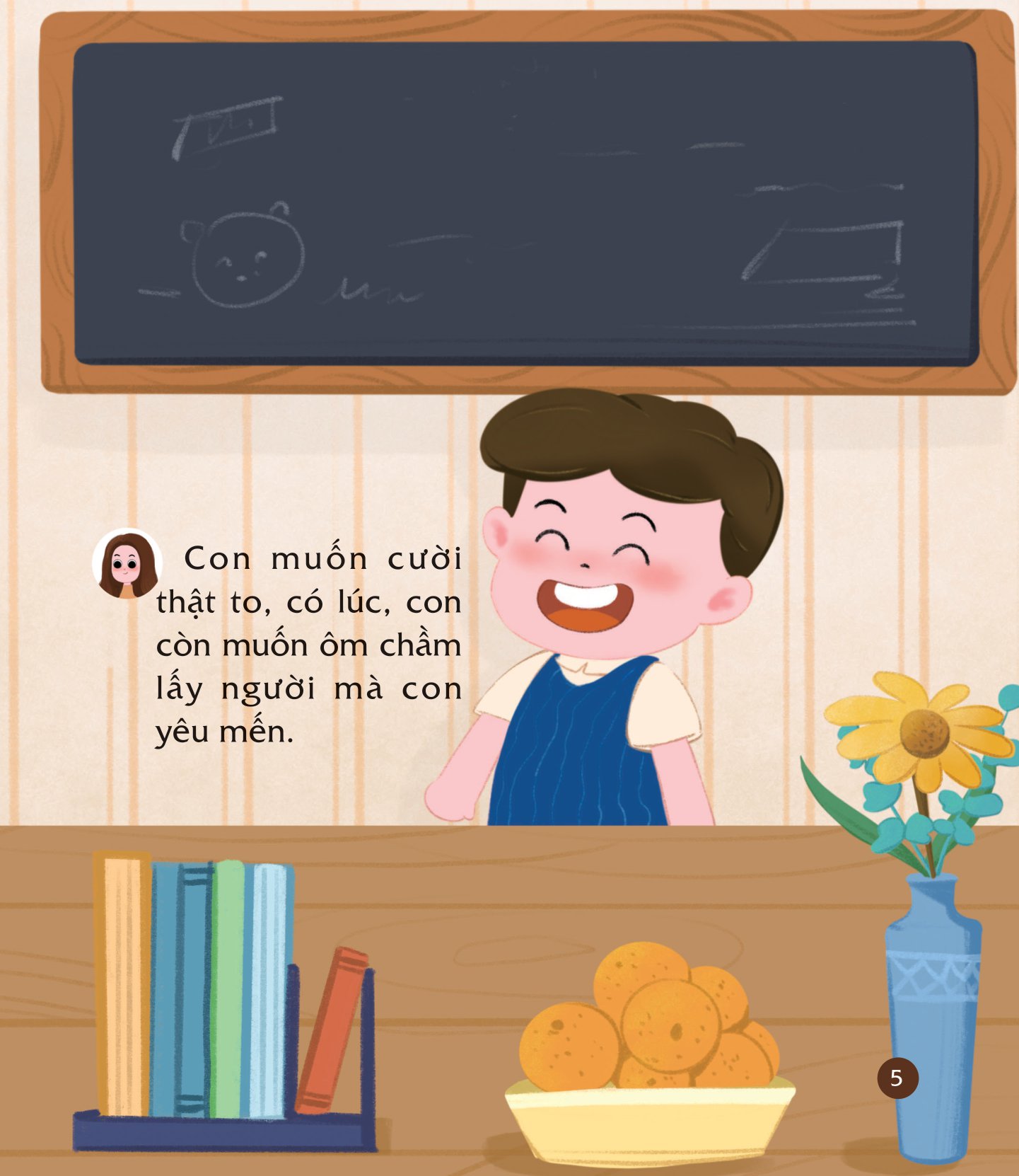 cùng con nuôi dưỡng cảm xúc tích cực - con rất tự hào