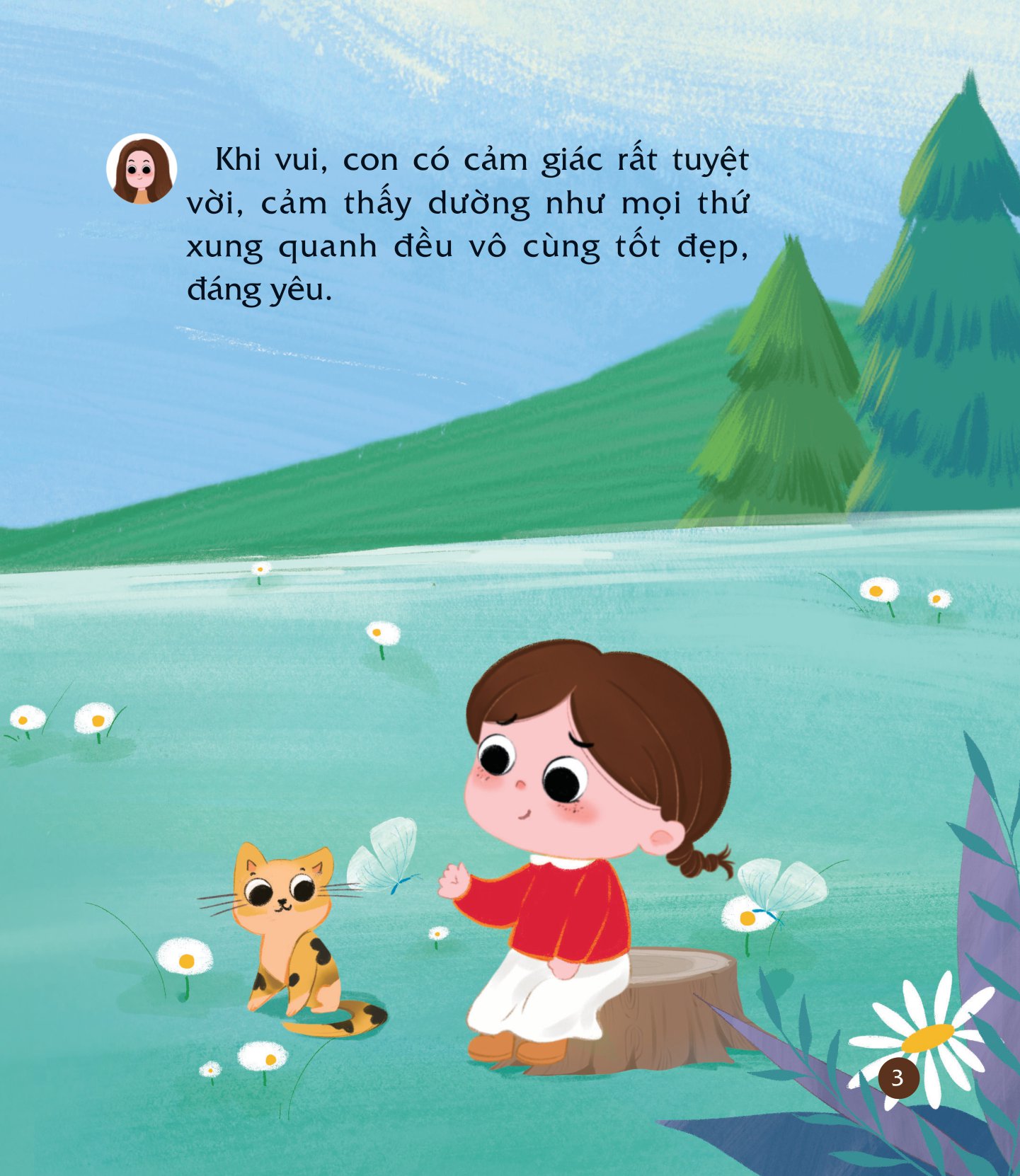 cùng con nuôi dưỡng cảm xúc tích cực - con vui vẻ