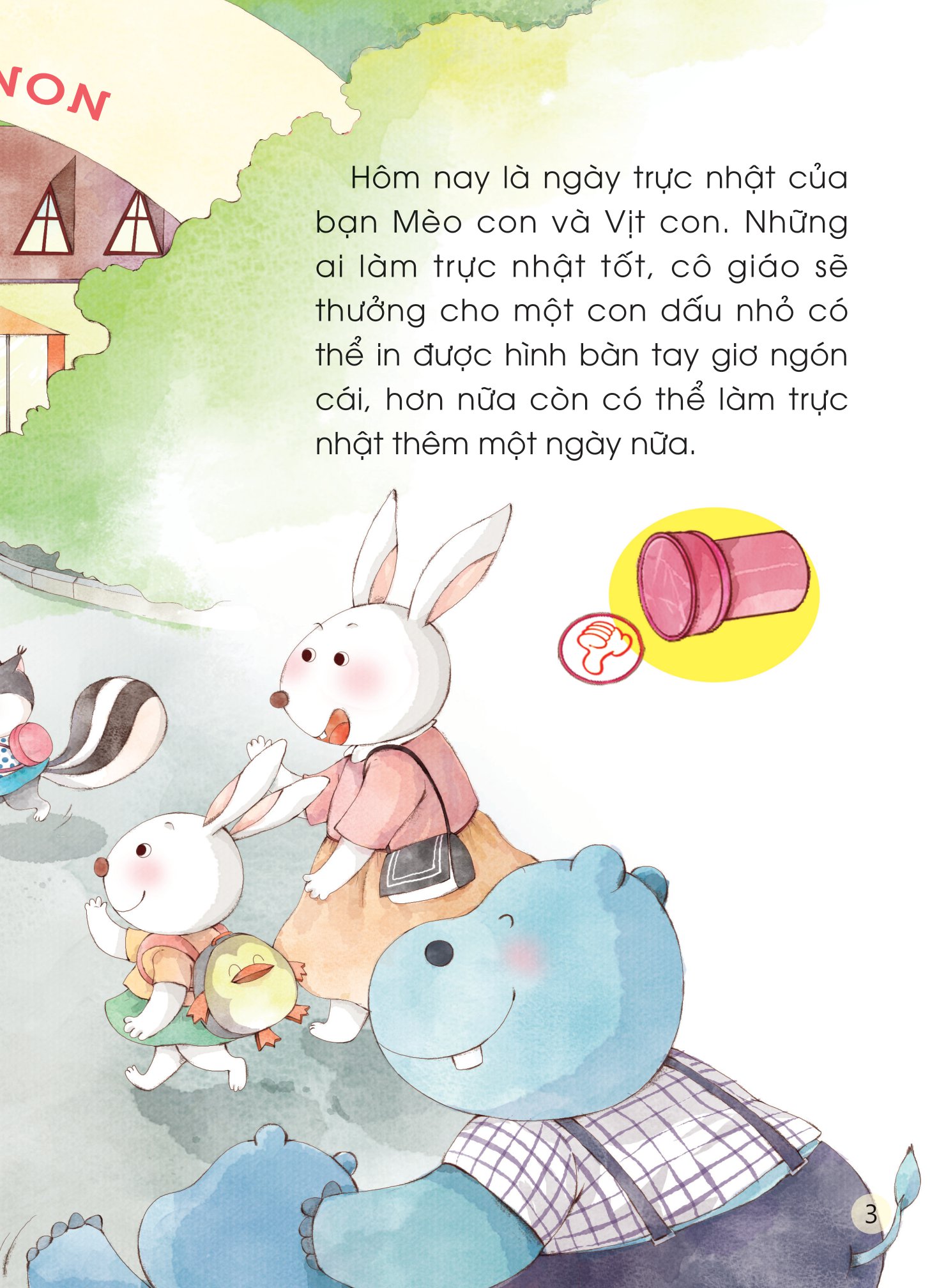 cùng con nuôi dưỡng tính cách tốt - con dấu nhỏ tặng ai