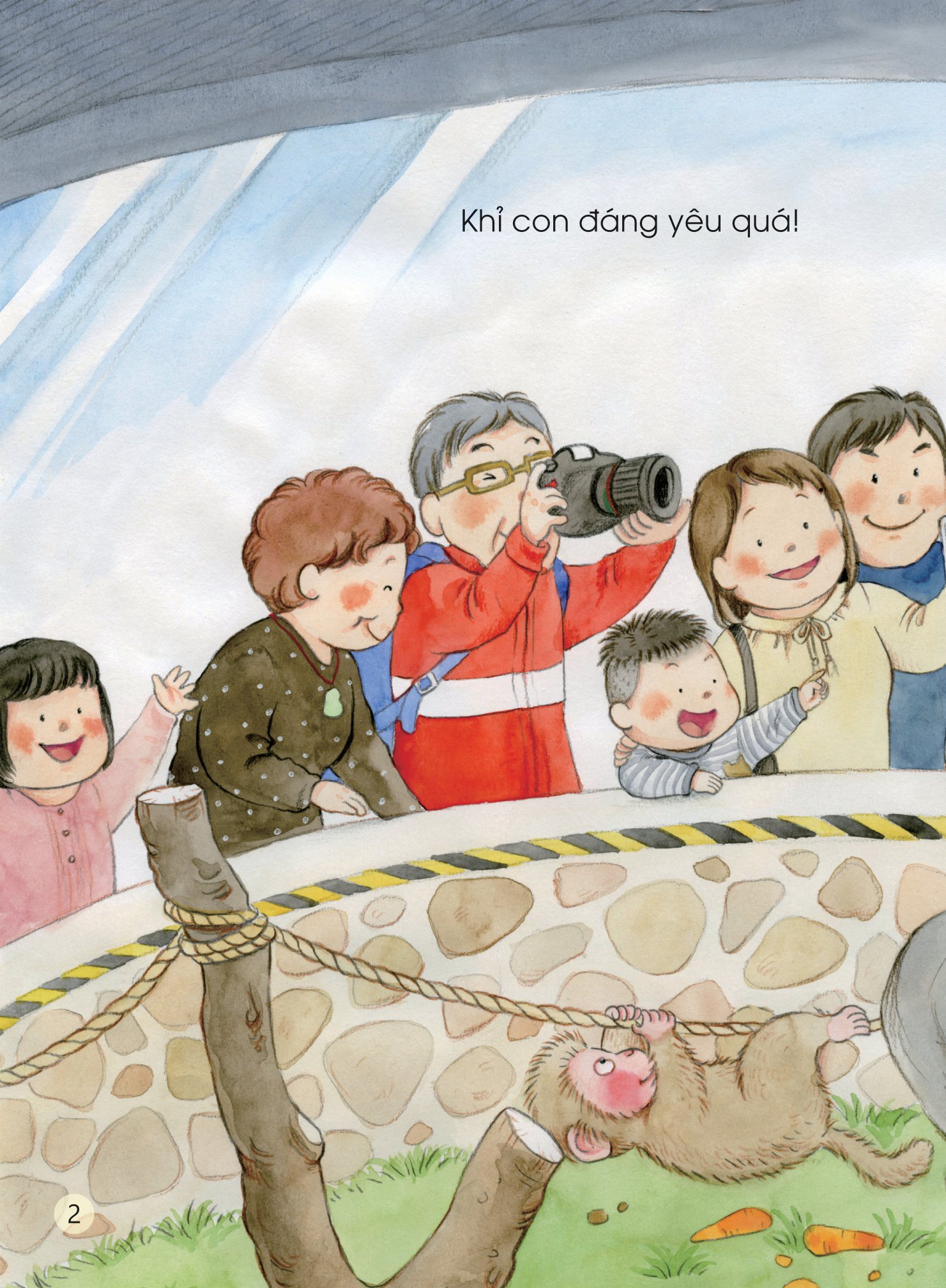 cùng con nuôi dưỡng tính cách tốt - con muốn nuôi khỉ