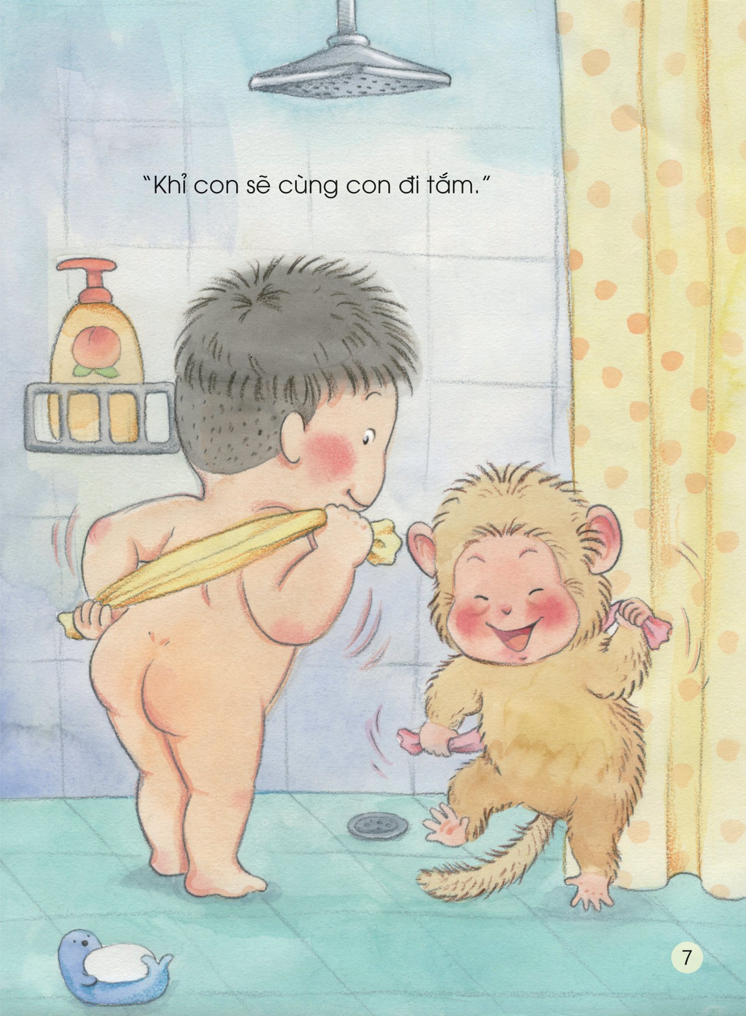 cùng con nuôi dưỡng tính cách tốt - con muốn nuôi khỉ