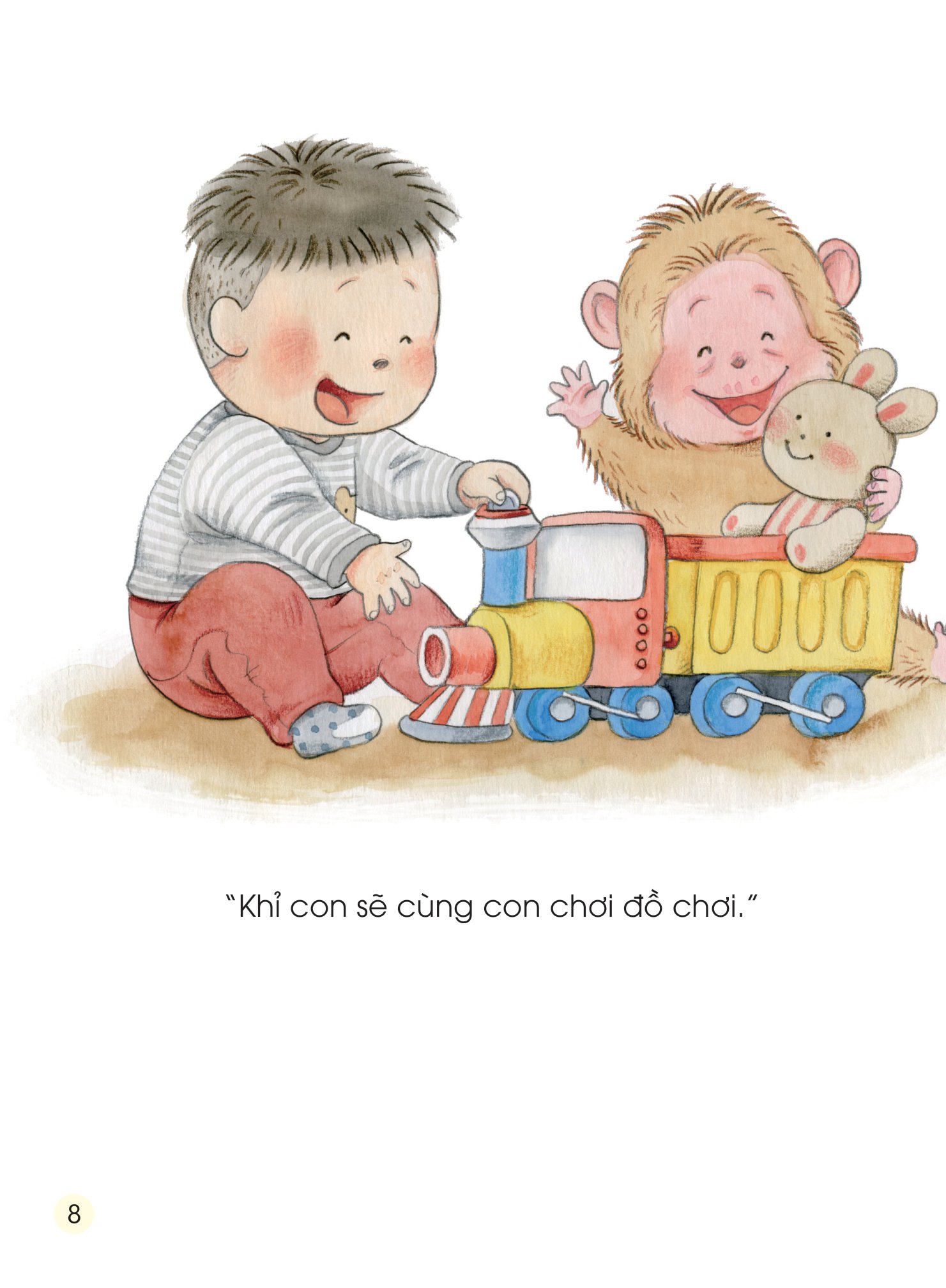 cùng con nuôi dưỡng tính cách tốt - con muốn nuôi khỉ