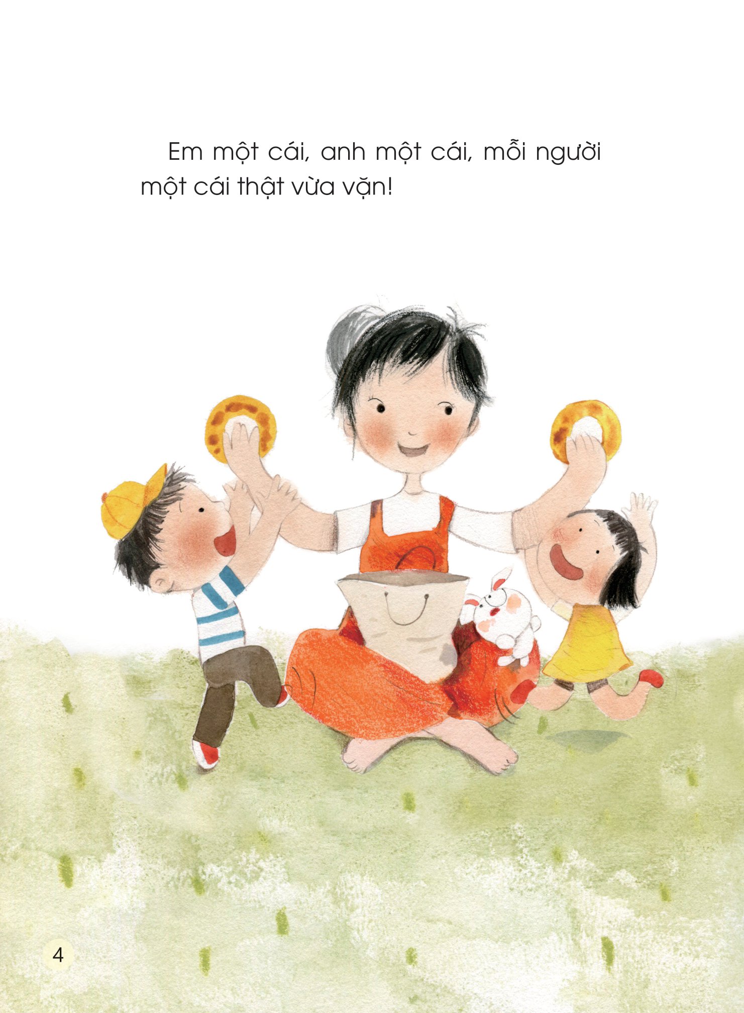 cùng con nuôi dưỡng tính cách tốt - mỗi người một cái, thật vừa vặn