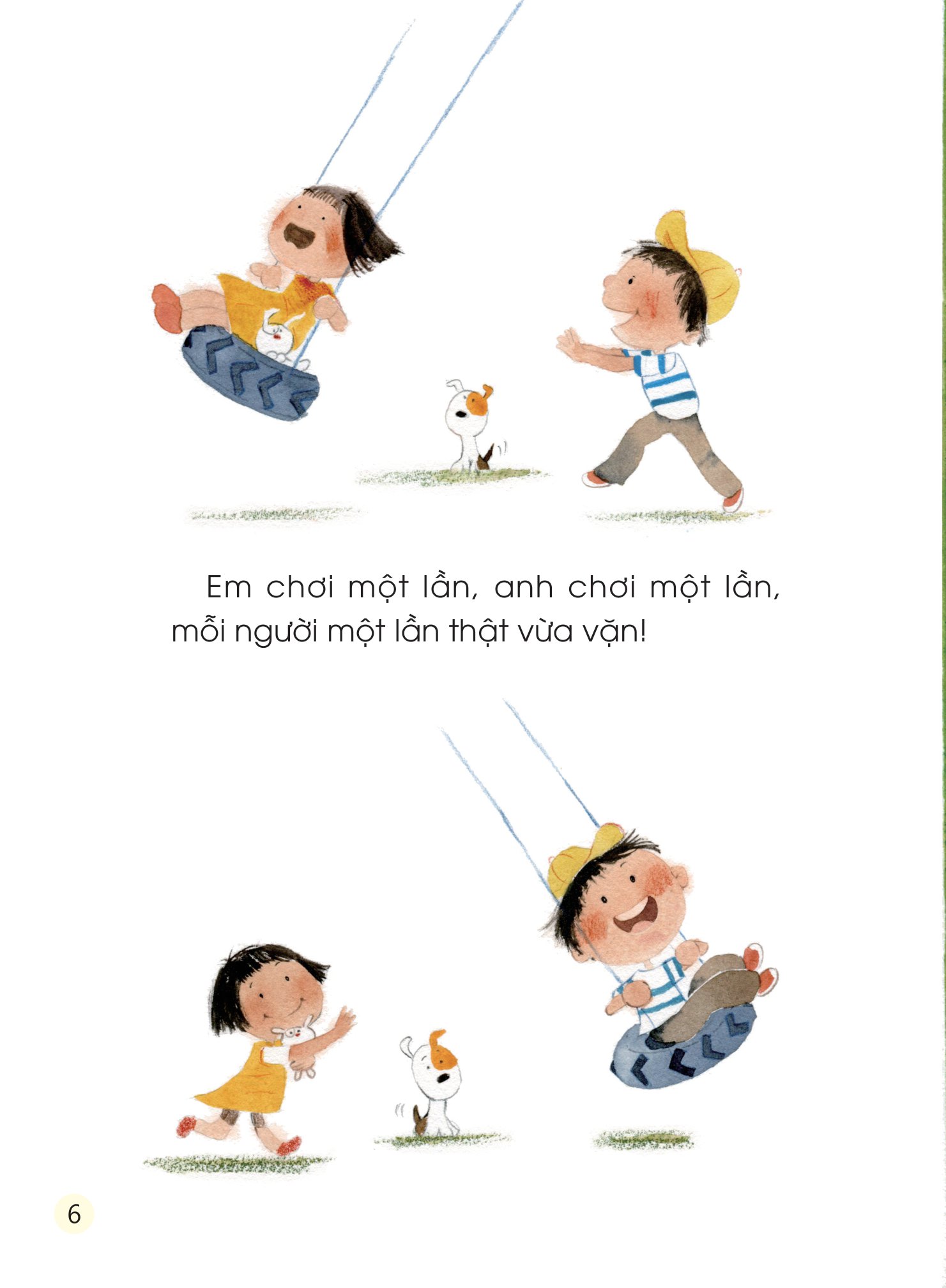 cùng con nuôi dưỡng tính cách tốt - mỗi người một cái, thật vừa vặn