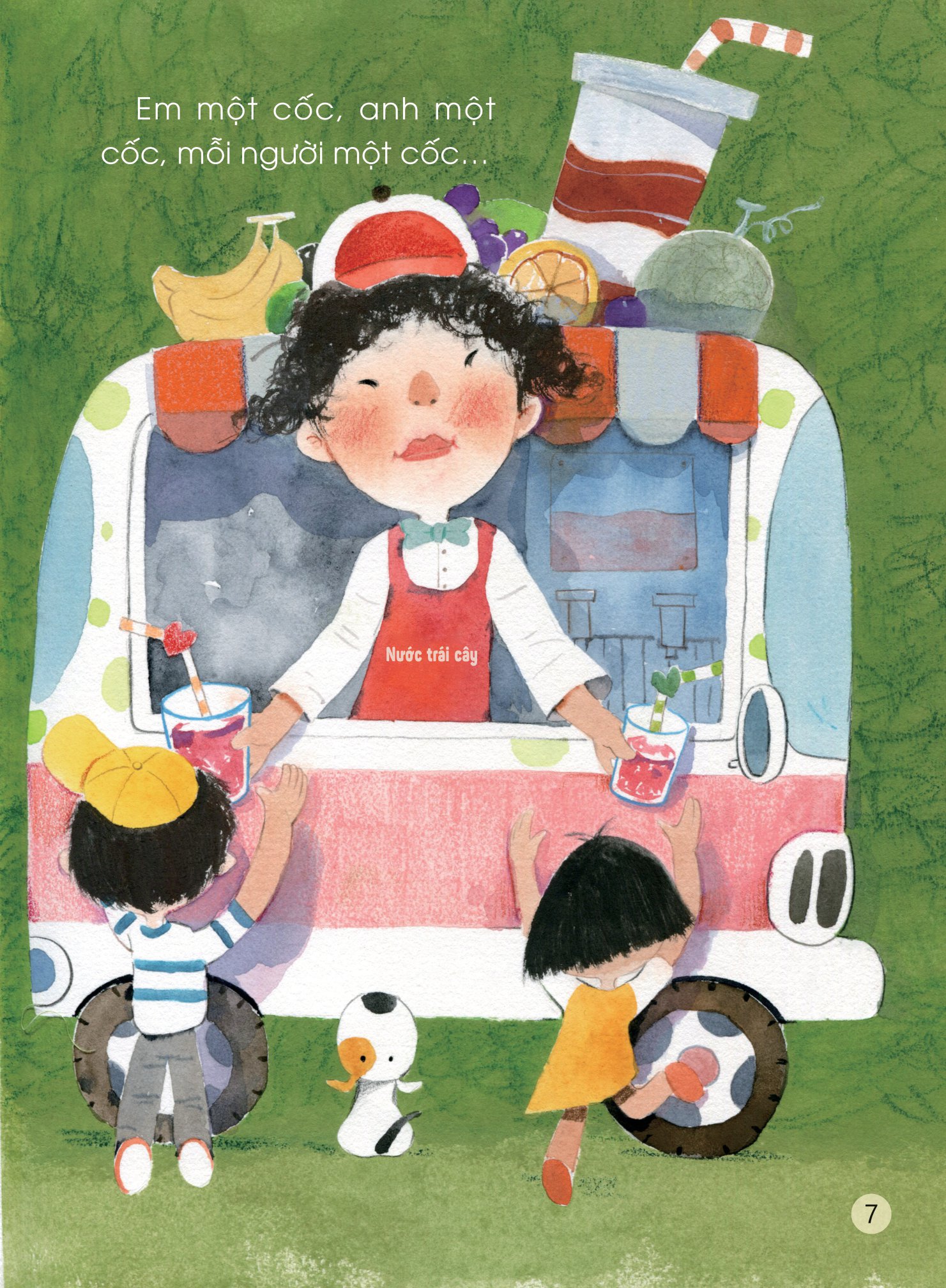 cùng con nuôi dưỡng tính cách tốt - mỗi người một cái, thật vừa vặn