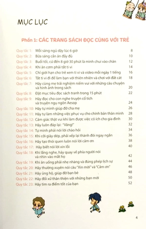 cùng con rèn nếp sinh hoạt