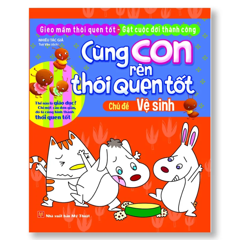 cùng con rèn thói quen tốt (bộ túi 10 cuốn)