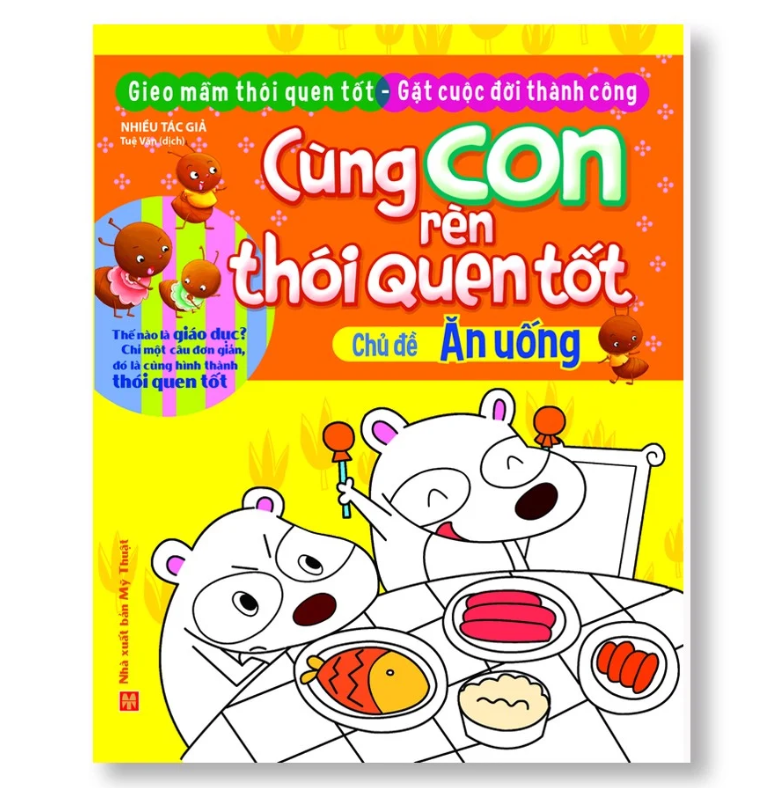 cùng con rèn thói quen tốt (bộ túi 10 cuốn)