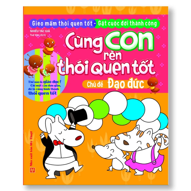 cùng con rèn thói quen tốt (bộ túi 10 cuốn)