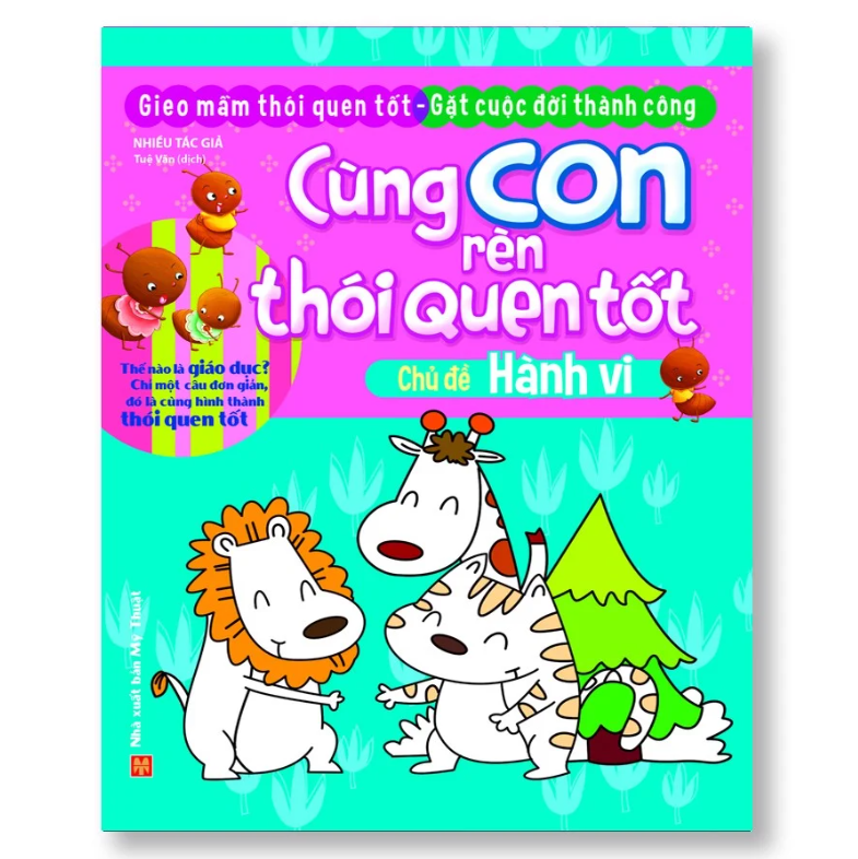 cùng con rèn thói quen tốt (bộ túi 10 cuốn)