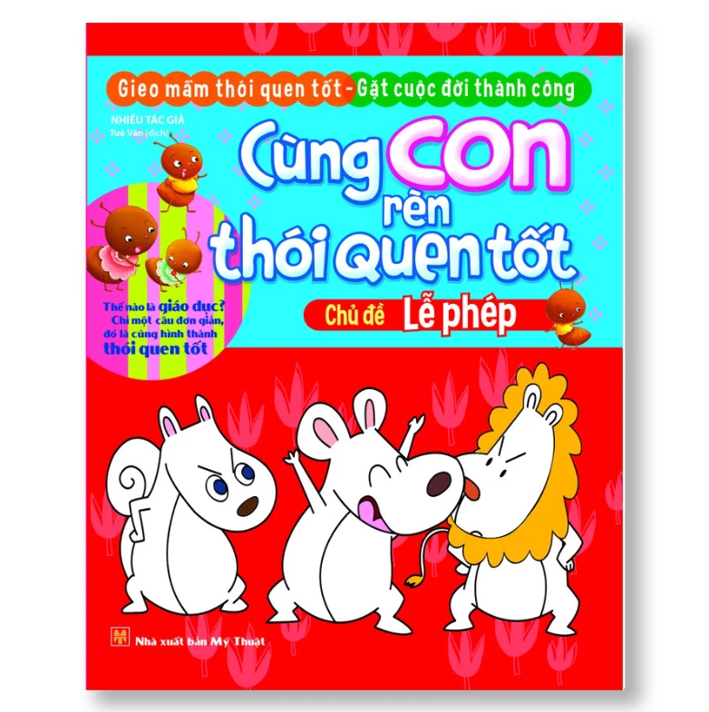 cùng con rèn thói quen tốt (bộ túi 10 cuốn)