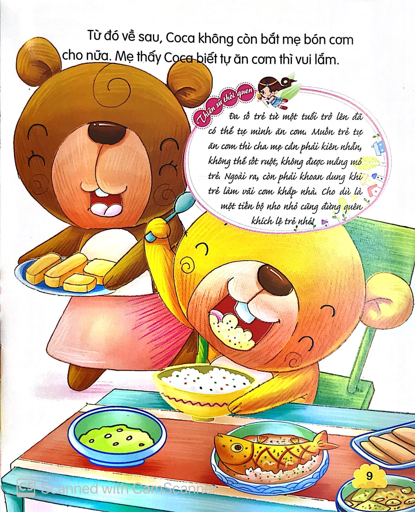 cùng con rèn thói quen tốt - chủ đề: ăn uống (tái bản 2018)