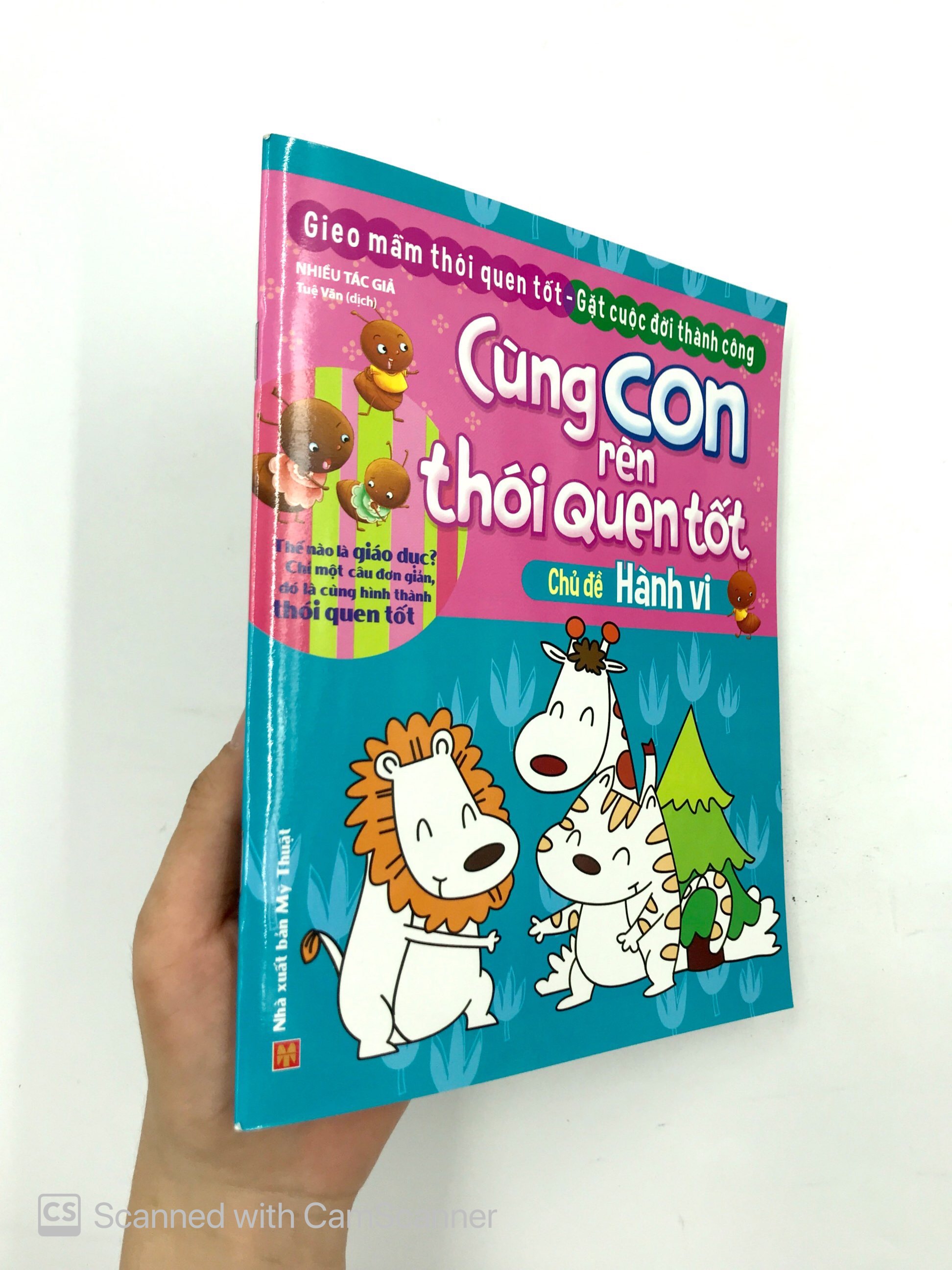 cùng con rèn thói quen tốt - chủ đề: hành vi (tái bản 2018)