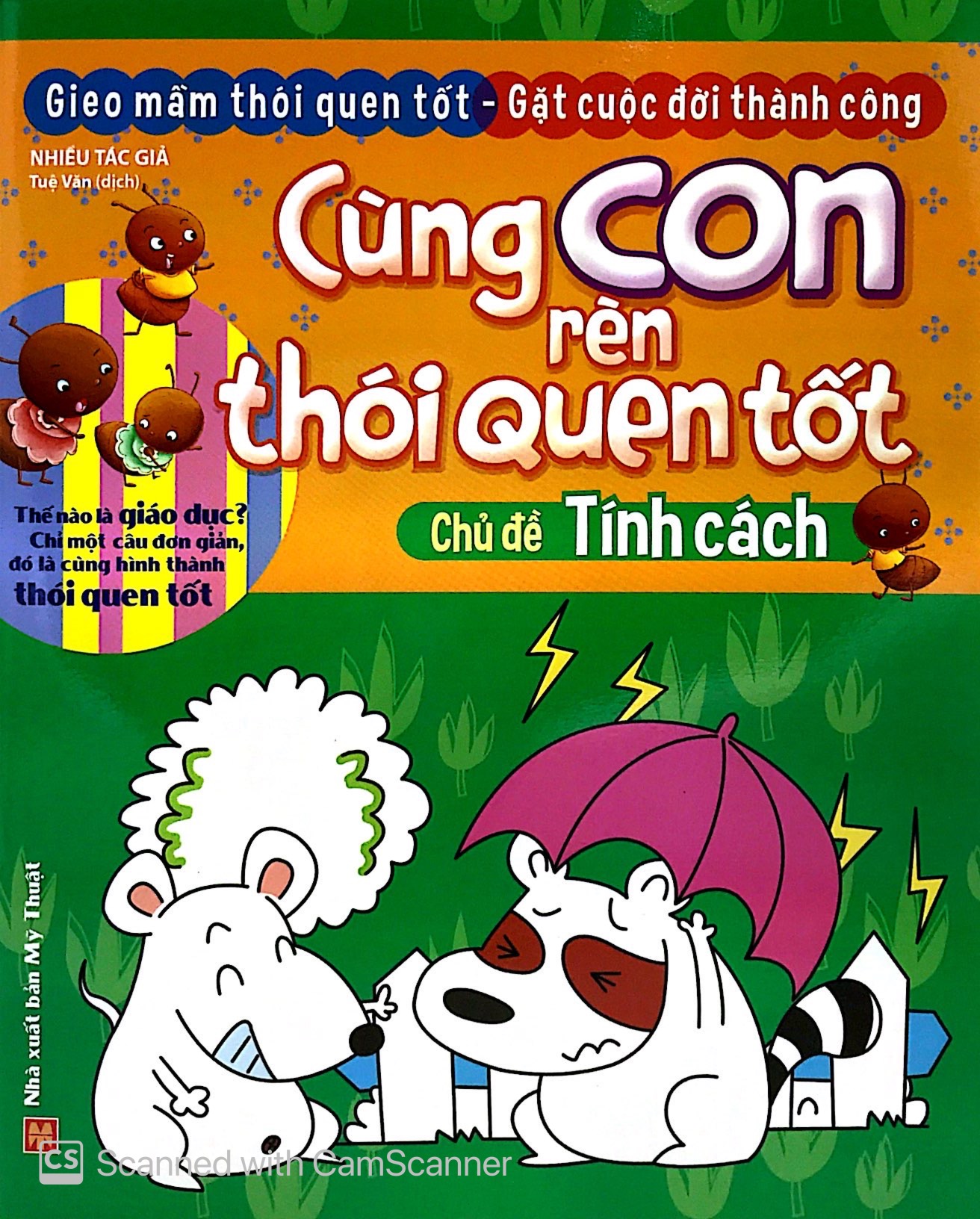 cùng con rèn thói quen tốt - chủ đề: tính cách (tái bản 2018)
