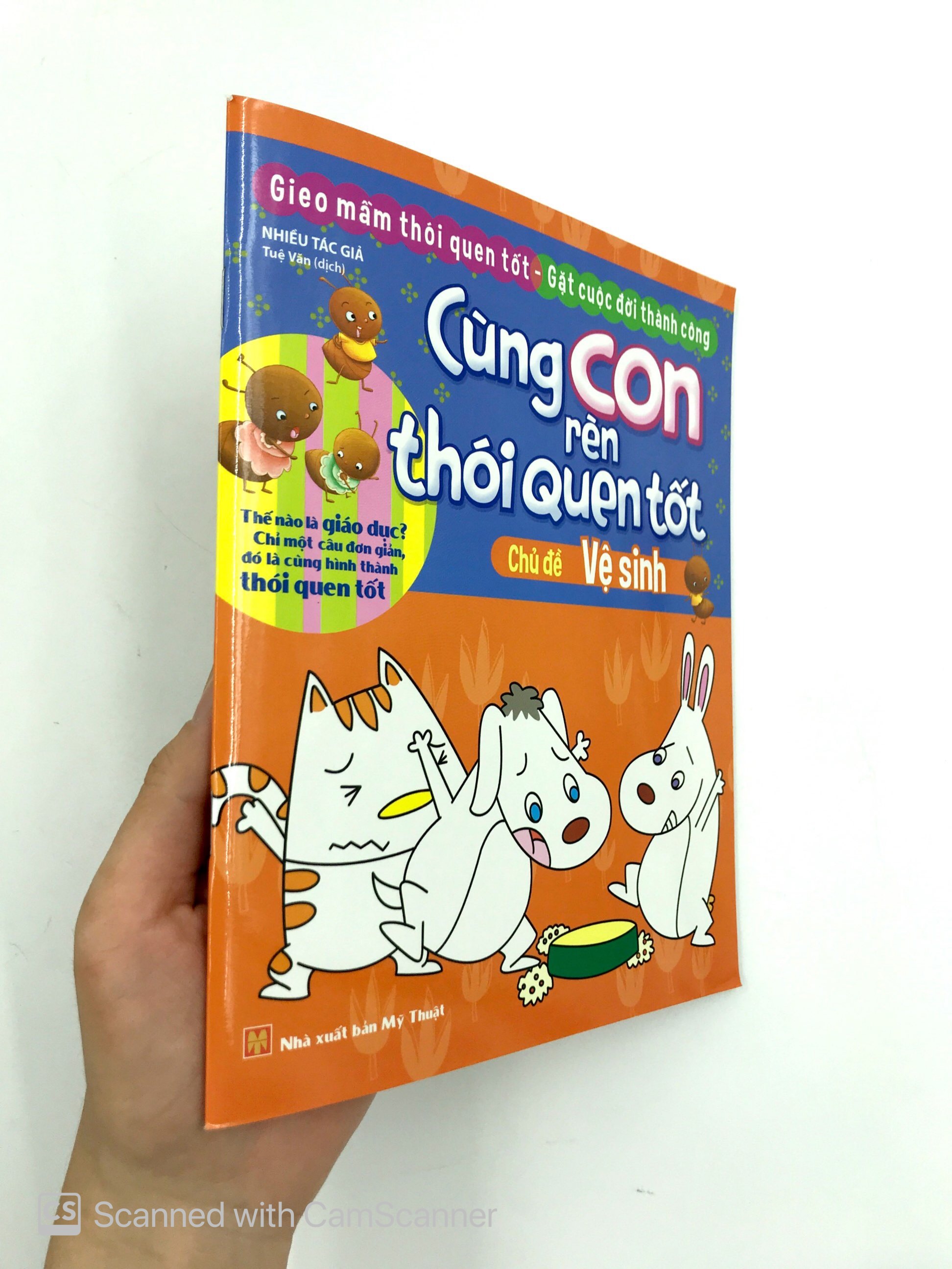 cùng con rèn thói quen tốt - chủ đề: vệ sinh (tái bản 2018)
