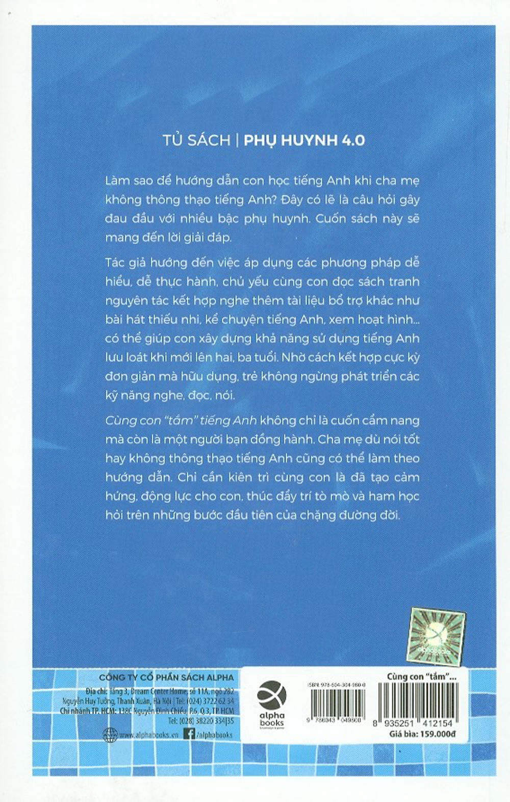 cùng con tắm tiếng anh