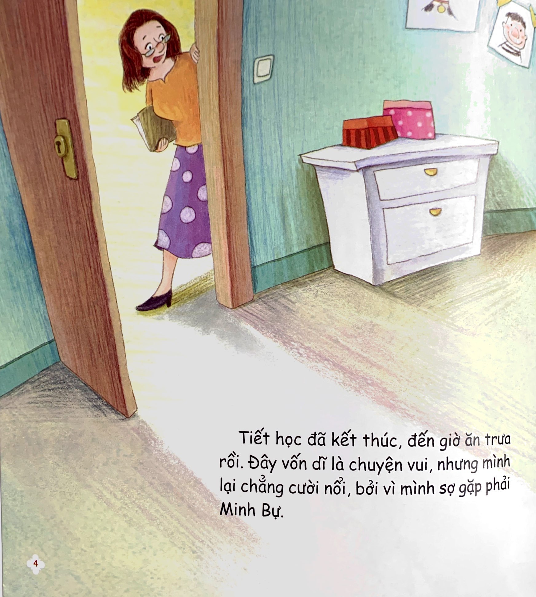 cùng con trưởng thành - bài học về lòng dũng cảm - mình không thích bị bắt nạt