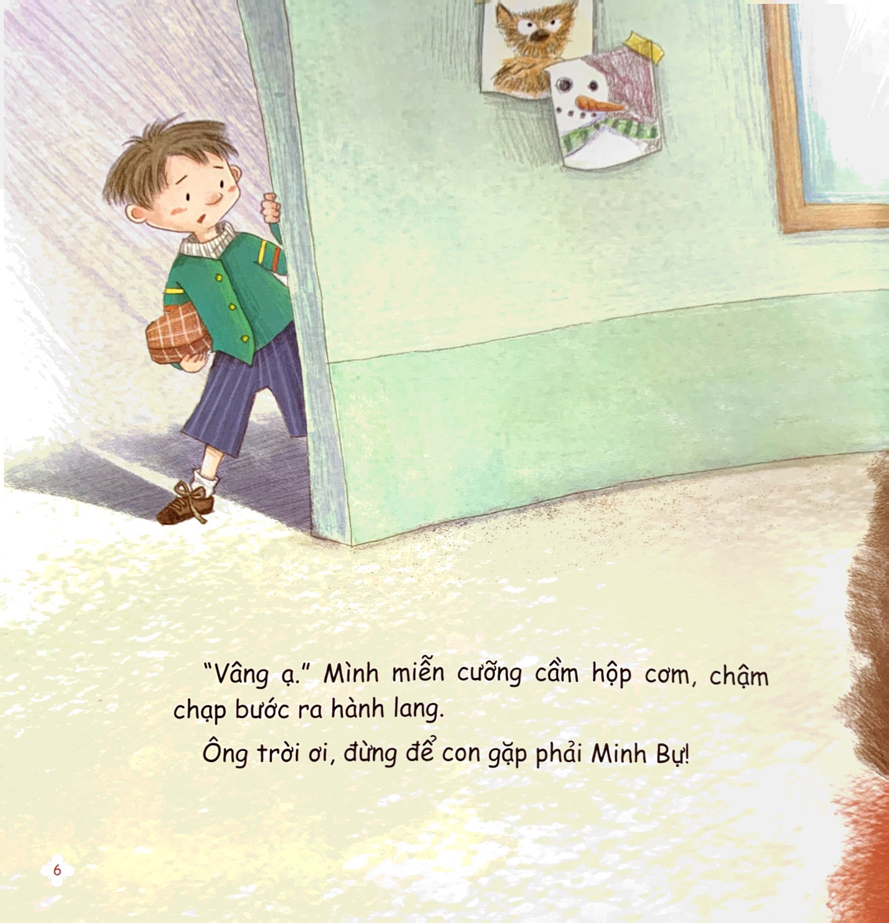 cùng con trưởng thành - bài học về lòng dũng cảm - mình không thích bị bắt nạt