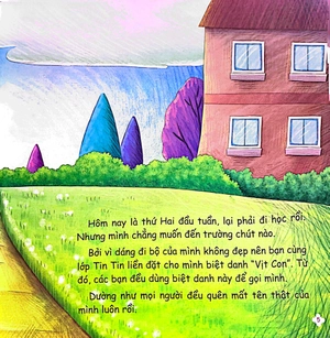 cùng con trưởng thành - bài học về lòng dũng cảm - mình không thích bị đặt biệt danh