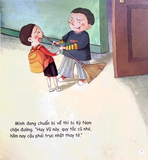 cùng con trưởng thành - bài học về lòng dũng cảm - mình không thích bị sai vặt