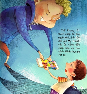 cùng con trưởng thành - bài học về lòng dũng cảm - mình không thích bị trấn lột