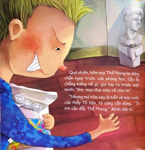 cùng con trưởng thành - bài học về lòng dũng cảm - mình không thích bị trấn lột