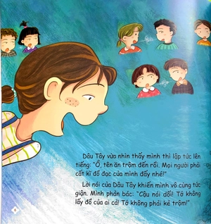 cùng con trưởng thành - bài học về lòng dũng cảm - mình không thích bị tung tin đồn nhảm