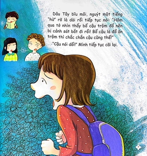 cùng con trưởng thành - bài học về lòng dũng cảm - mình không thích bị tung tin đồn nhảm