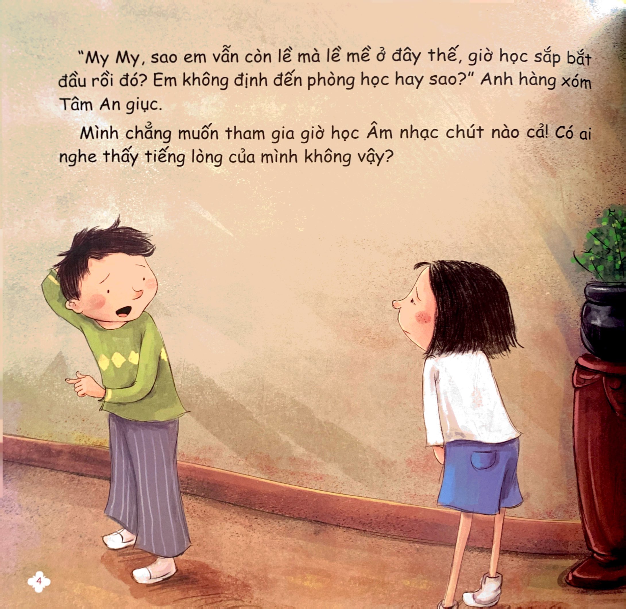 cùng con trưởng thành - bài học về lòng dũng cảm - mình không thích đụng chạm cơ thể