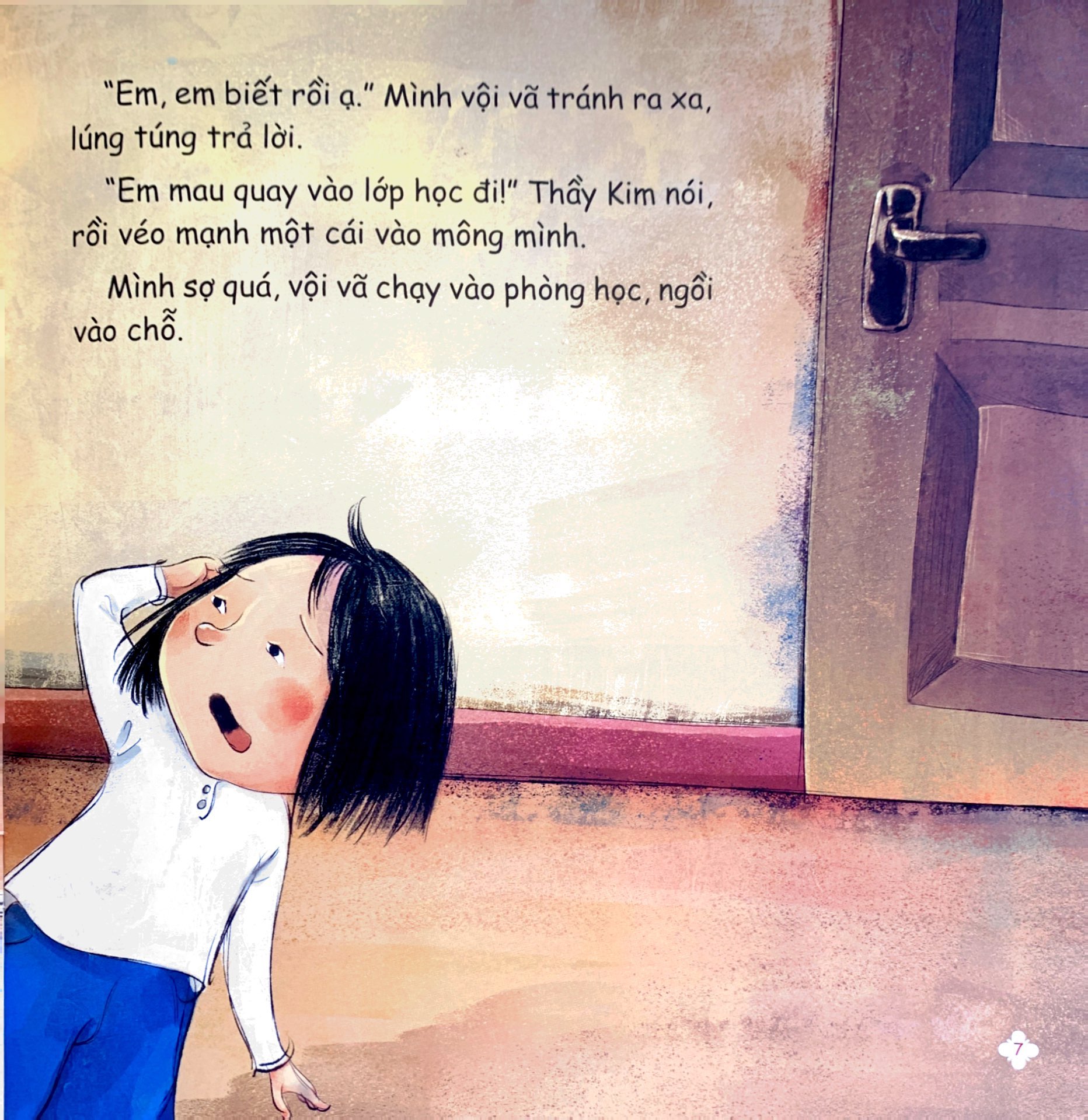 cùng con trưởng thành - bài học về lòng dũng cảm - mình không thích đụng chạm cơ thể