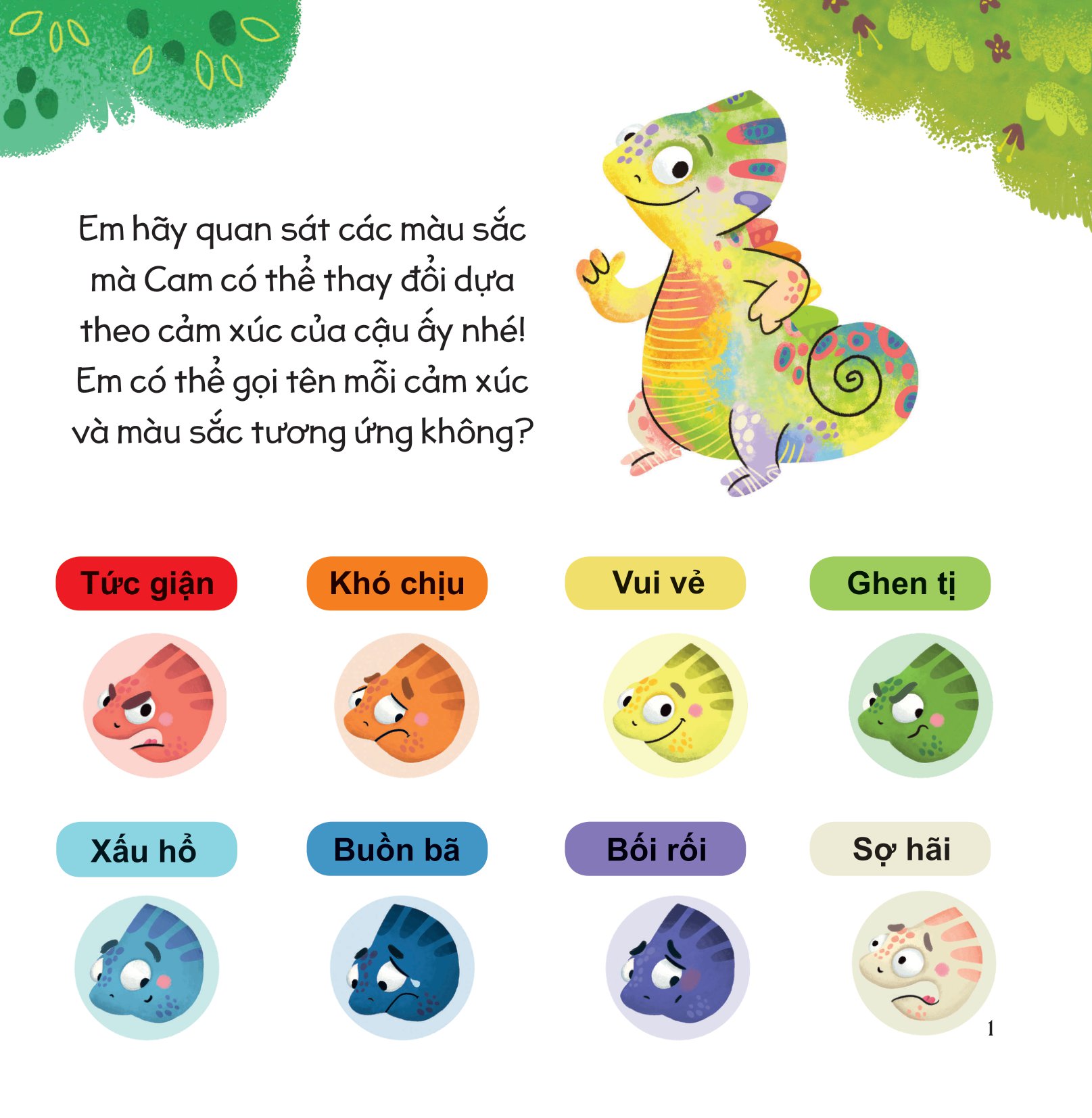 cùng con trưởng thành - cầu vồng cảm xúc (dành cho độ tuổi 3-9)