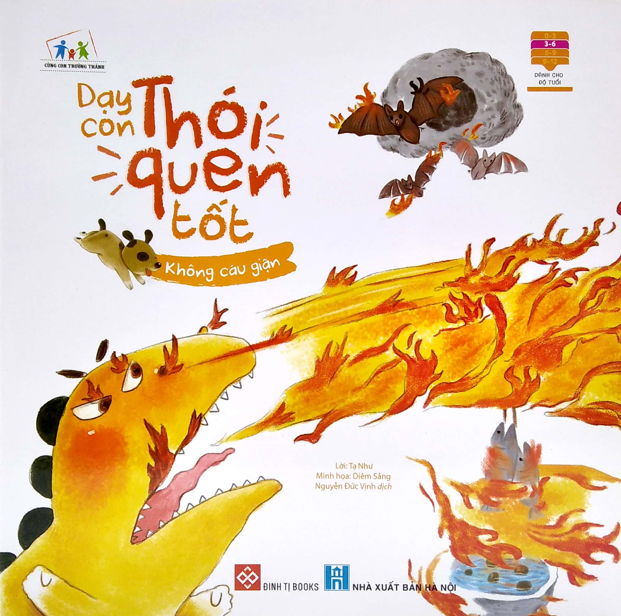 cùng con trưởng thành - dạy con thói quen tốt - không cáu giận