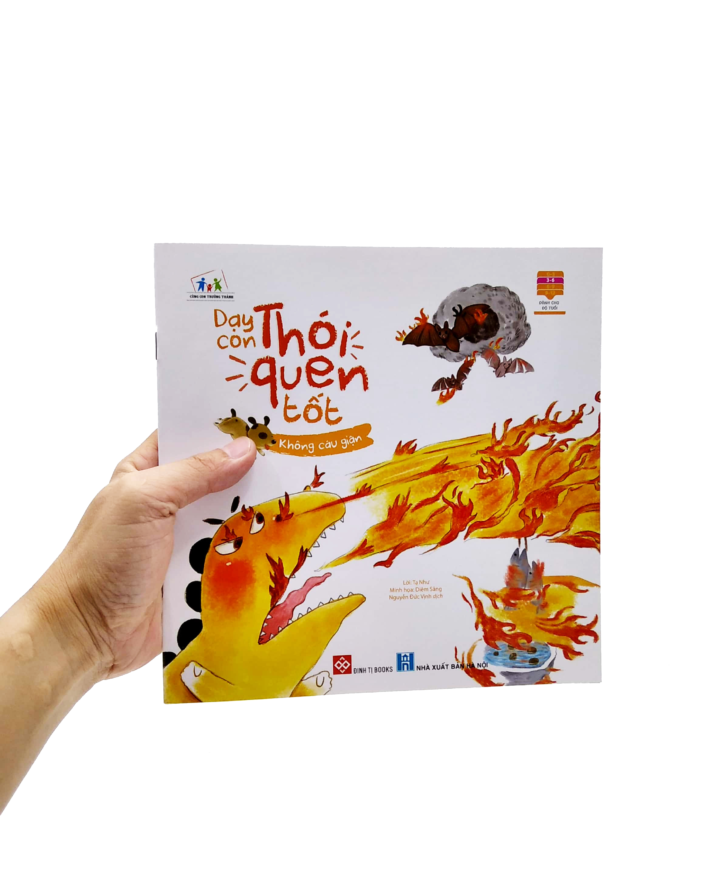 cùng con trưởng thành - dạy con thói quen tốt - không cáu giận