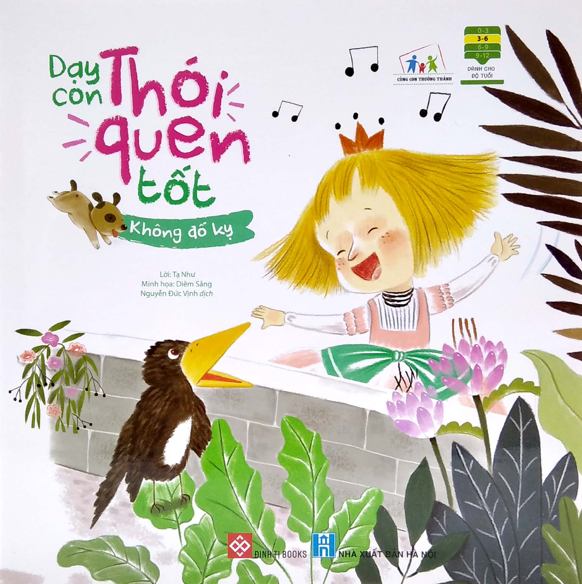 cùng con trưởng thành - dạy con thói quen tốt - không đố kỵ