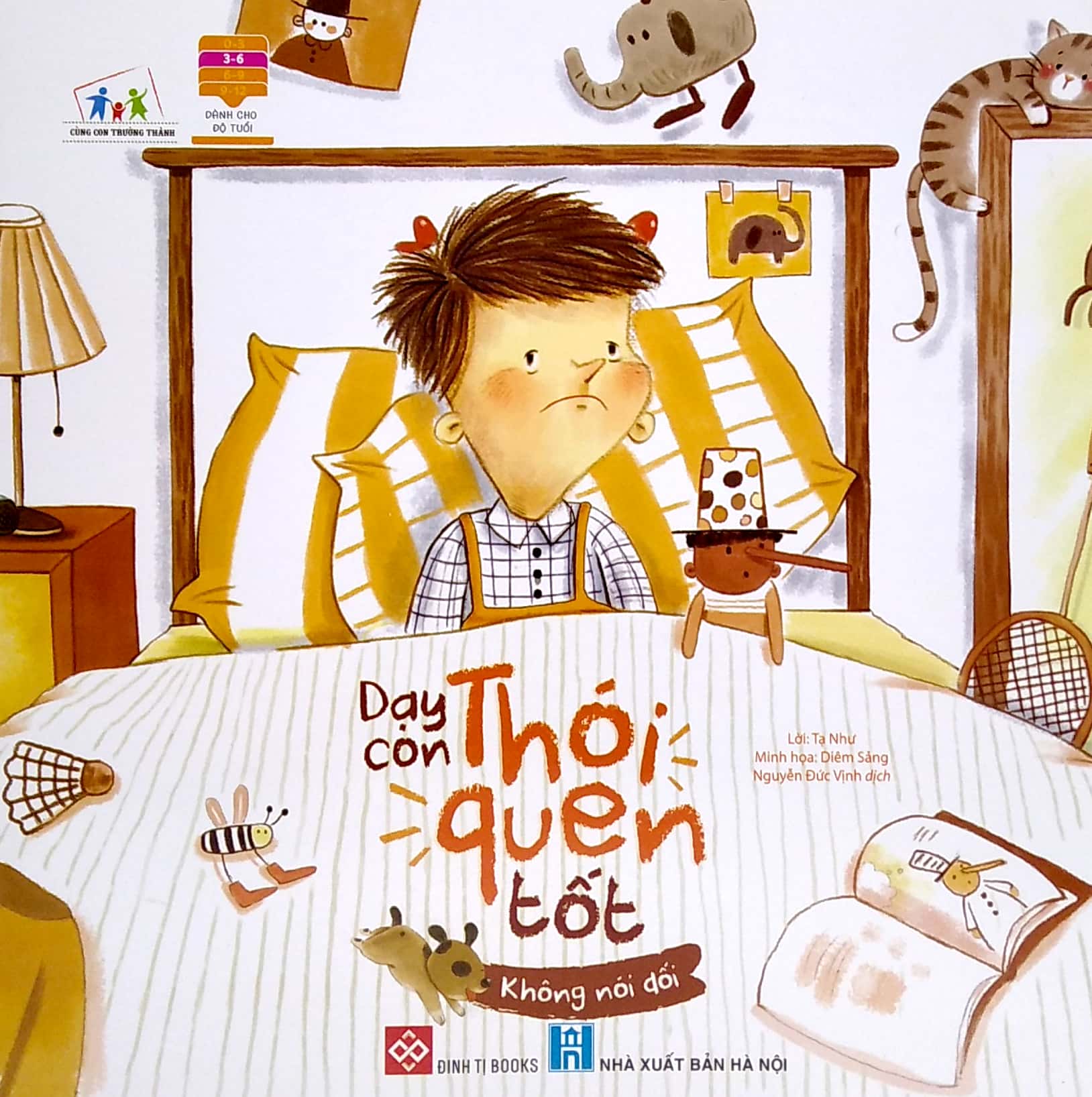 cùng con trưởng thành - dạy con thói quen tốt - không nói dối