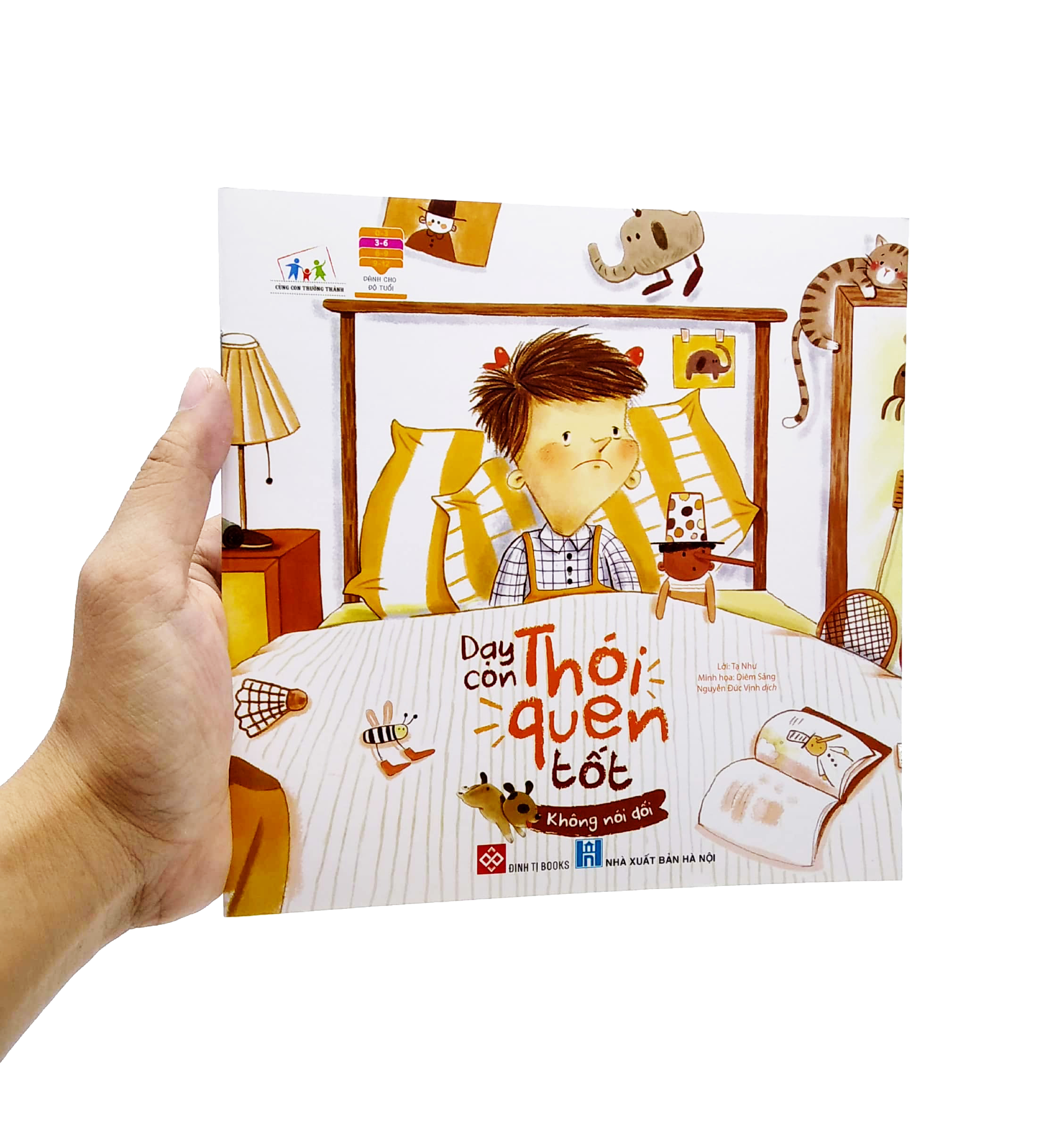 cùng con trưởng thành - dạy con thói quen tốt - không nói dối