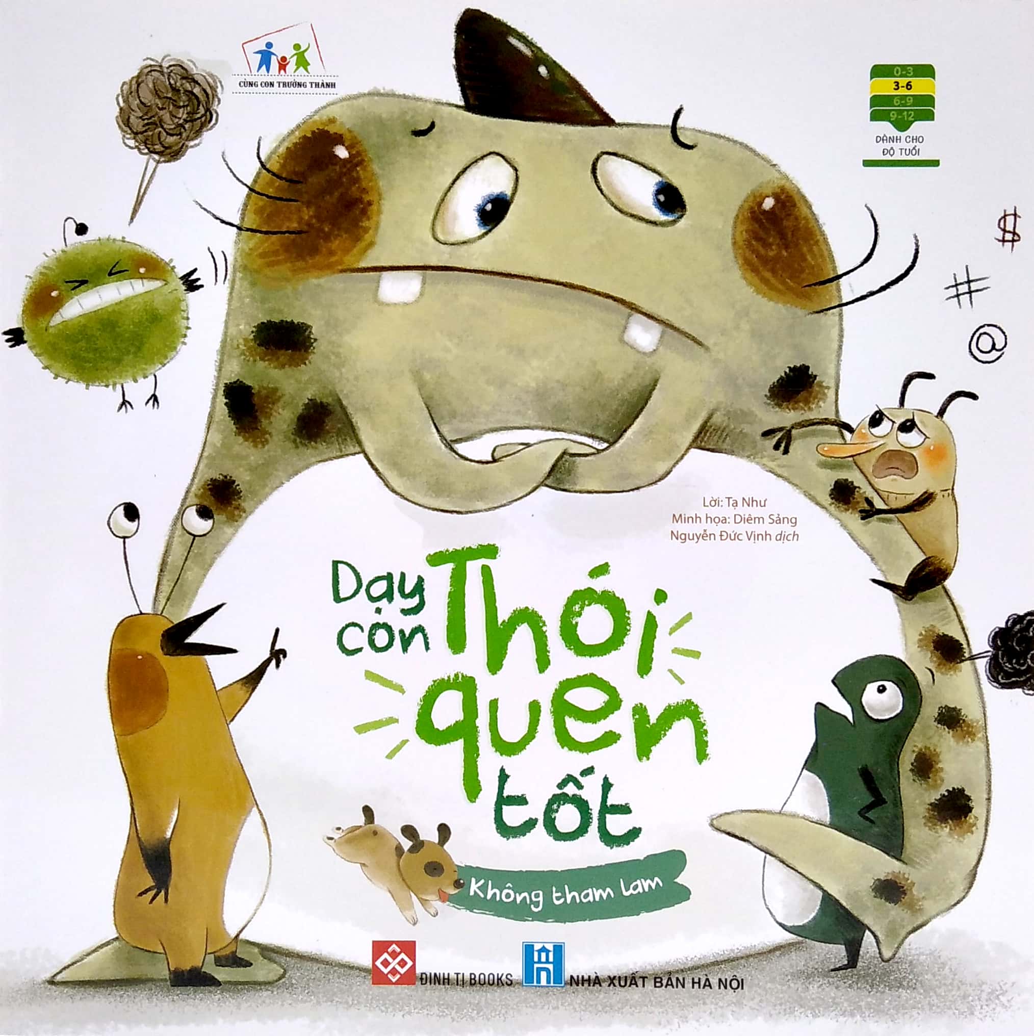 cùng con trưởng thành - dạy con thói quen tốt - không tham lam