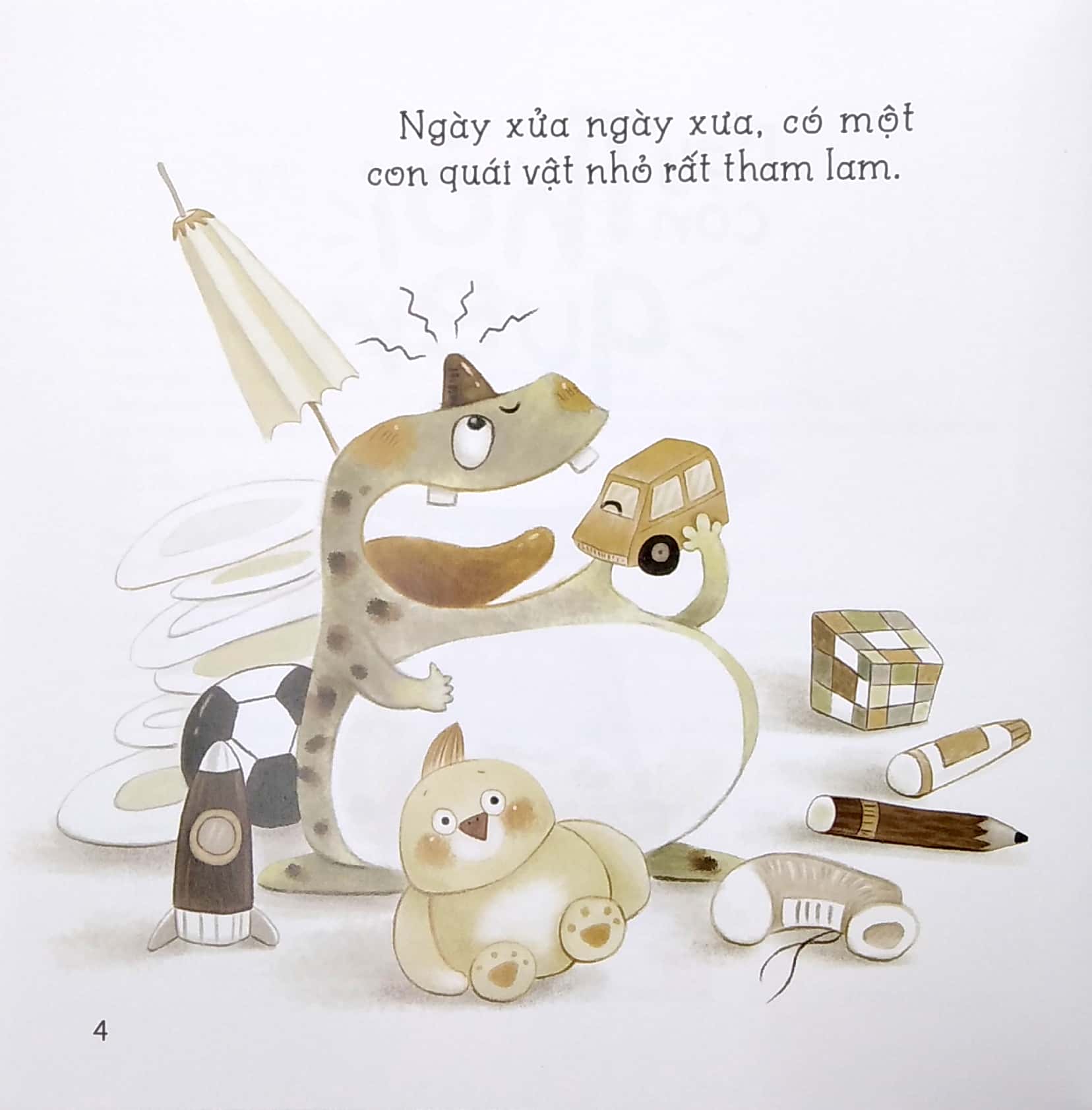 cùng con trưởng thành - dạy con thói quen tốt - không tham lam