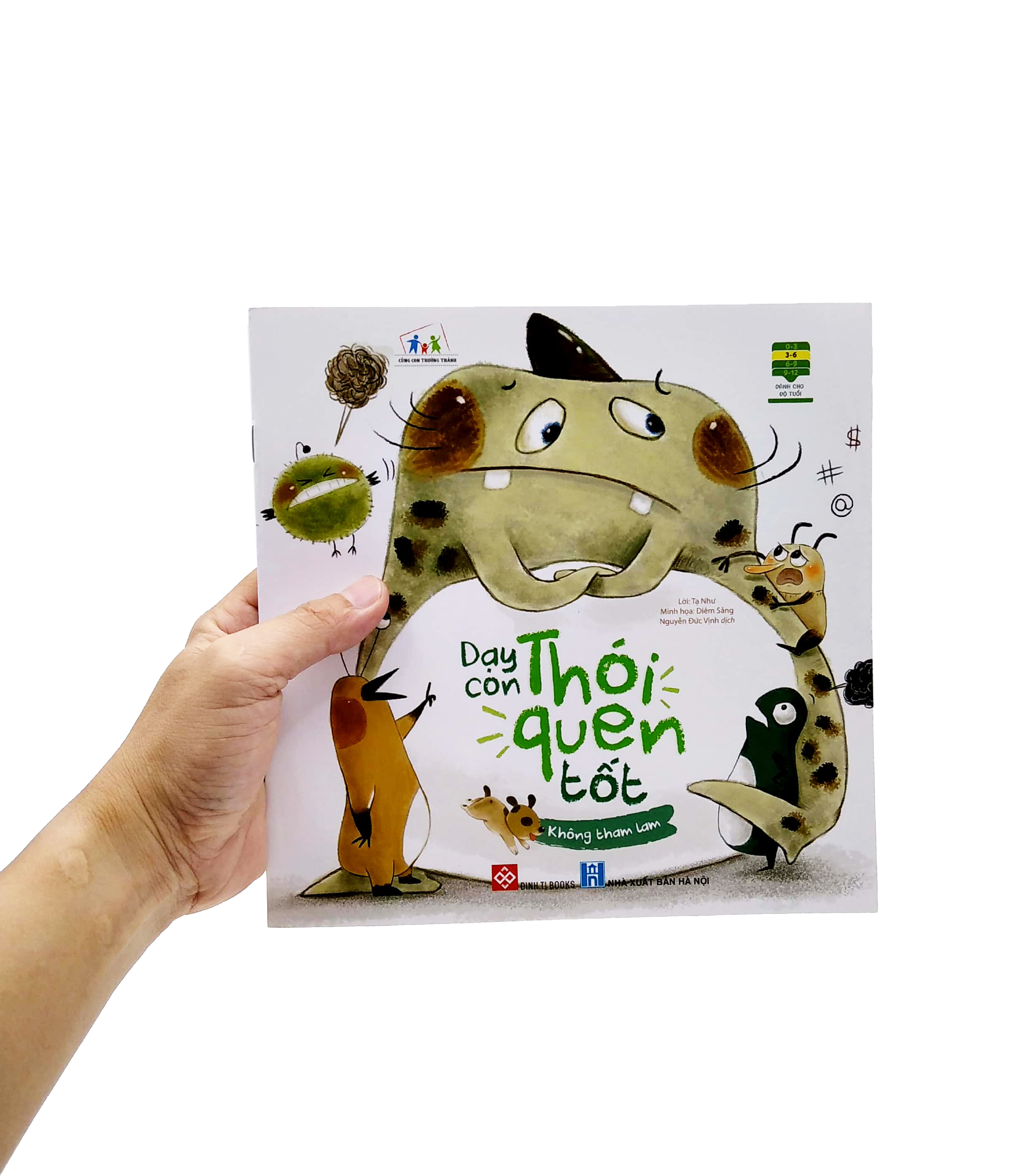 cùng con trưởng thành - dạy con thói quen tốt - không tham lam