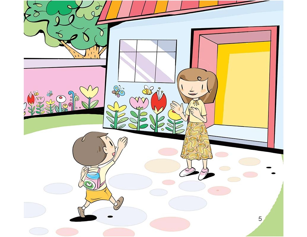 cùng con trưởng thành - dạy trẻ hành vi tốt - con là học sinh gương mẫu