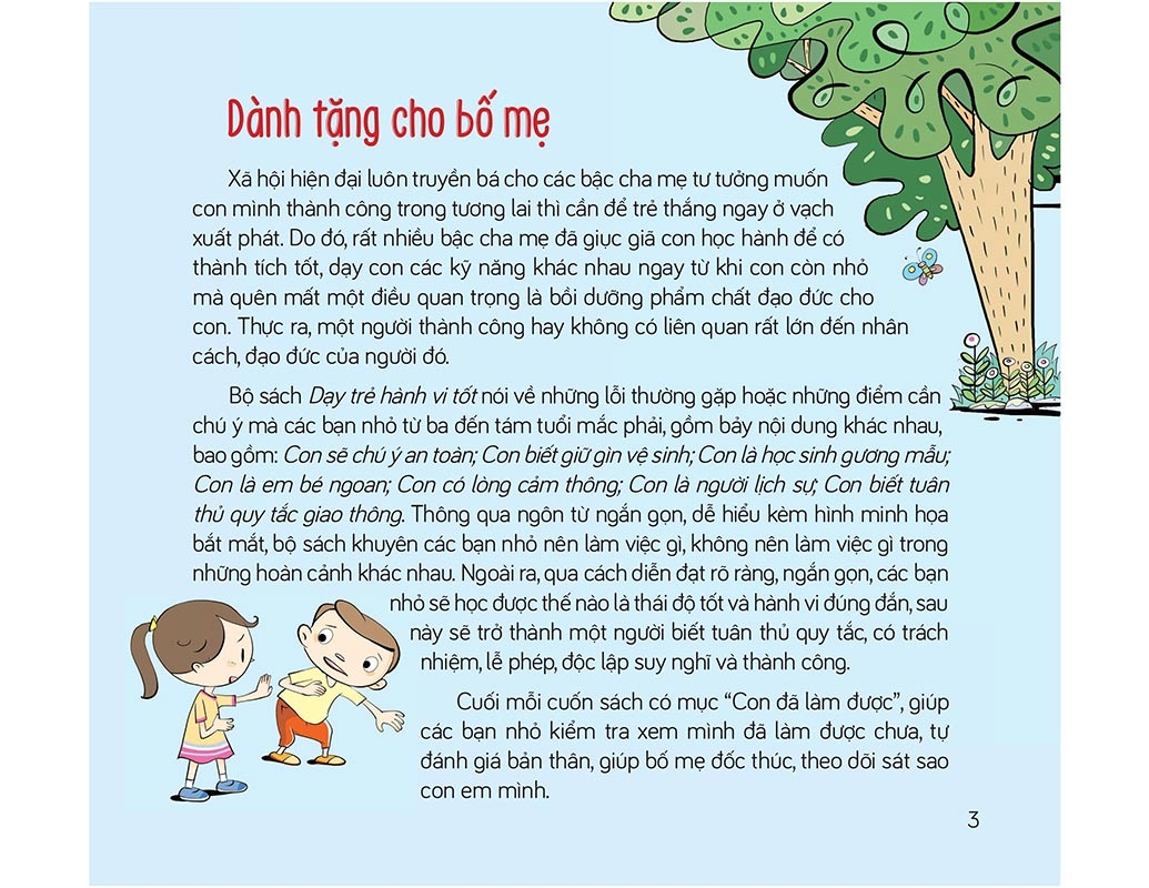 cùng con trưởng thành - dạy trẻ hành vi tốt - con là người lịch sự