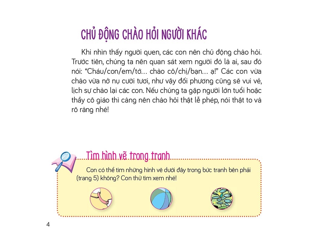 cùng con trưởng thành - dạy trẻ hành vi tốt - con là người lịch sự