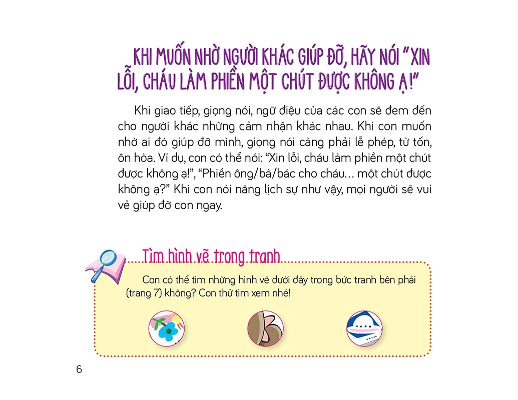 cùng con trưởng thành - dạy trẻ hành vi tốt - con là người lịch sự