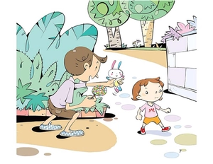 cùng con trưởng thành - dạy trẻ hành vi tốt - con sẽ chú ý an toàn