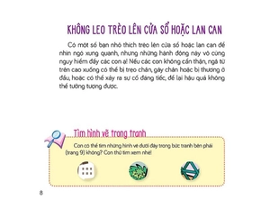 cùng con trưởng thành - dạy trẻ hành vi tốt - con sẽ chú ý an toàn