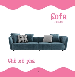 cùng con trưởng thành - từ điển bằng hình cho trẻ mầm non - đồ vật quanh em