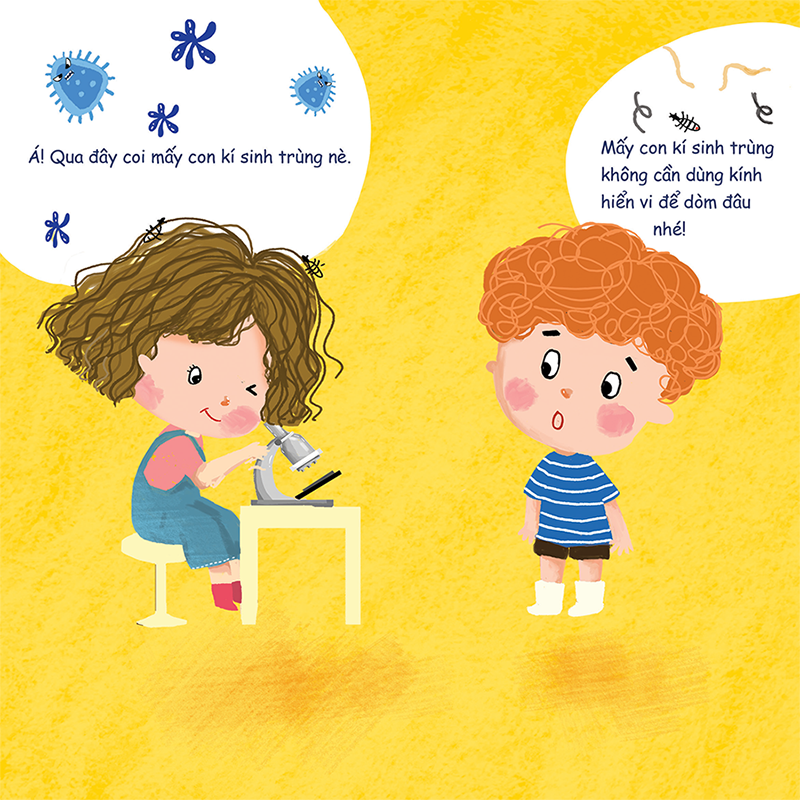 cùng con tự lập - phòng tránh ký sinh trùng