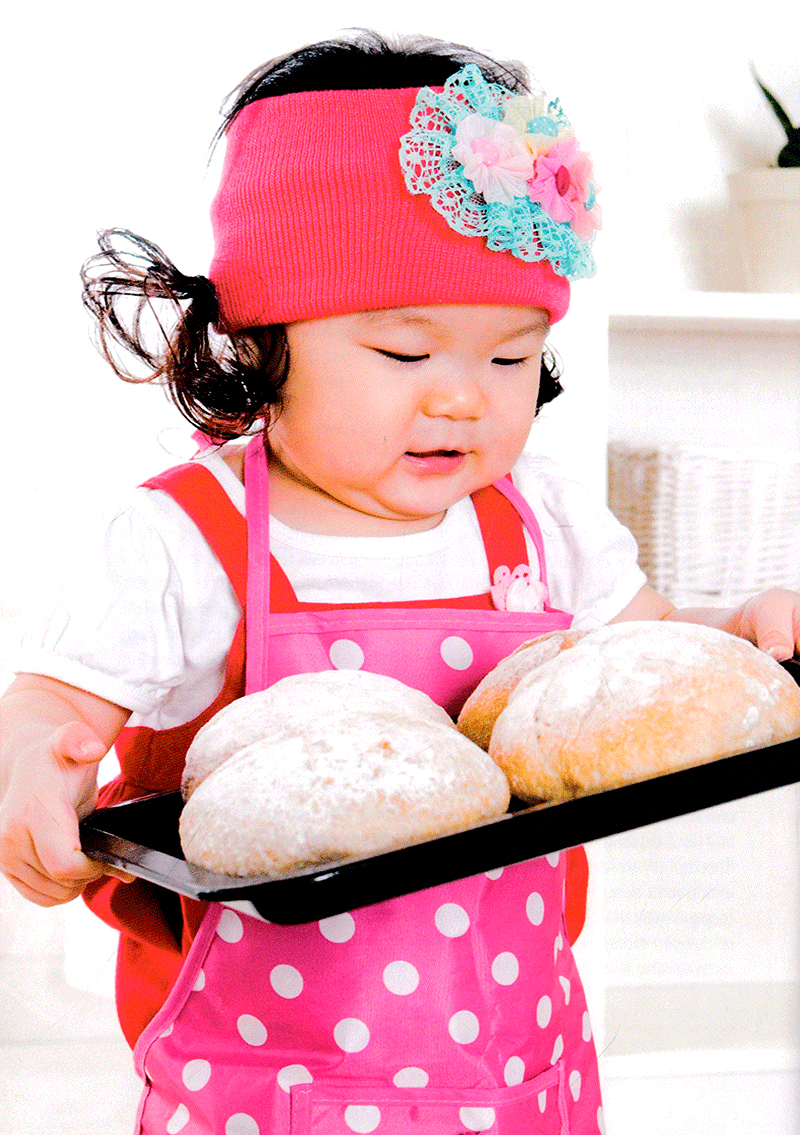 cùng con vào bếp